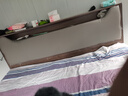 迎裕财实木床简约现代主卧家用1.5单人床出租房用1.8米榻榻米软包 灰色单床【加厚款】【店长推荐】 1.5*2米 实拍图