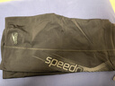 速比涛（Speedo）泳裤男时尚动感舒适高弹专业训练速干五分及膝泳裤 黑/灰色 38 实拍图