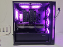 玩嘉 风琴黑色电脑机箱台式机matx小机箱 玻璃侧透/支持240水冷/背线/USB3.0/独立电源仓/防尘易清洗 实拍图