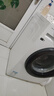 三星（SAMSUNG）【国家补贴】AI神维纳斯滚筒洗衣机全自动超薄10公斤大容量蒸汽除菌洗衣机WW10DG5U24AWSC月光白 白 实拍图