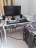 汤能优品电脑桌台式家用电竞游戏桌简约卧室书桌办公学习桌学生写字小桌子 【桌椅套装】暖白120CM+乳胶椅 实拍图