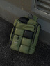 立正（Lezener）香港原创双肩背包男女士高端设计轻奢大容量旅行电脑防水出差书包 军绿色轻便【原创设计专利】 实拍图