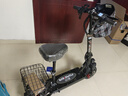 永久电动滑板车便携两轮代步车电瓶车迷你小型代驾折叠电动车锂电池 48V黑/45-55KM旗舰版强动力 实拍图