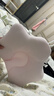 盟石（cute stone）定型枕头婴儿0-6个月睡圆头婴儿枕头0-1岁纠正偏头型新生儿童枕头 白粉 【0-6个月】10A抗菌-凉暖双面 0-2岁宝宝定型枕头可机洗 实拍图