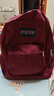 JANSPORT杰斯伯双肩包男背书包女学生校园电脑包 47LW04S 深紫酒红 实拍图