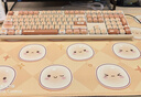 AKKO 馒头乐园&猫猫鼠标【键鼠套装】可爱键帽机械108键三模电脑笔记本游戏电竞专用键盘  实拍图