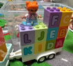 乐高（LEGO）积木拼装得宝10421 百趣字母卡车大颗粒积木桌儿童玩具圣诞礼物 实拍图