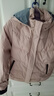 雅鹿短款羽绒服女冬季休闲韩版宽松加厚连帽保暖冬装上衣外套 粉色 L 约120-135斤 实拍图