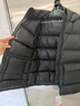 保姆鹅儿童羽绒服中长款加厚防寒外套宝宝中大童保暖冬装[NM2438] 炭黑 120 实拍图