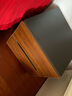御乐欣实木床头柜卧室2025新款简约床边柜家用小型储物床头收纳柜子 【豪华底座】双抽胡桃色+黑40cm 【实木生态板】 实拍图