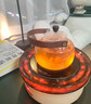 WORLD KITCHEN美国康宁围炉煮茶器电陶炉家用电茶炉烧水煮茶炉煮茶壶养生壶【全玻璃养生壶+烤网围炉】 实拍图