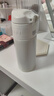 膳魔师（THERMOS）保温杯400ml男女士不锈钢保冷杯水杯子吸管杯TCMI-400S GR 实拍图