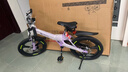 凤凰儿童自行车轻量镁合金学生小孩单车带辅助轮3-6-10-12岁小中大童 【顶配-碟刹一体轮】星云紫丨大礼包+98%已安装 18寸（目前身高125-135cm选择） 实拍图