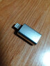 【京东物流】苹果OTG转接头适用iphone外接U盘3.0usb转换器连接lighting接读手机iPados平板typec 【银色】苹果OTG转接头 实拍图