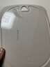 京东京造 菜板 砧案板切菜家用水果板双面PP【防滑耐用】 26*20cm 实拍图