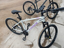 千里达（TRINX）M985ELITE山地自行车禧玛诺21速油压碟刹学生成人通勤上班单车 M985PRO-东韵紫 24速 27.5*17寸 推荐:170-190cm左右 实拍图