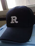 【热巴同款】加大棒球帽帽子男女大头围显脸小春夏字母百搭棒球帽 刺绣款-黑色 实拍图