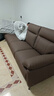 左右零靠墙电动功能头层牛皮沙发6013深咖色3.08m 实拍图