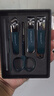 Creative art指甲刀套装德艺精工大号指甲钳家用斜口指甲剪鼻毛剪6件 实拍图