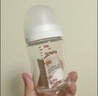 贝亲（Pigeon）新生儿 防胀气宽口径玻璃奶瓶160ml SS号奶嘴 0个月+ AA260 实拍图