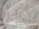 花瓣过道灯走廊现代简约网红阳台灯楼梯灯入户玄关衣帽间吸顶灯具 花瓣清光款（三色变光） 实拍图