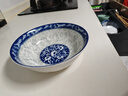 7英寸浮雕加深航空面碗吃面嗦粉碗饺子混沌陶瓷餐具大面碗 2个7寸加深面碗 实拍图