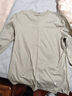 拇指白小T李乃文同款二代水光魔术T恤男秋冬纯棉百搭打底衫 沉香咖 M 实拍图