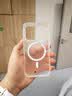 AIUV适用小米17promax光栅手机壳xiaomi17淬炼保护套超薄半透明条纹全包tpu防摔pc外壳男女高级感 「光栅」共创版 雾凇白 磁吸闪充款 小米17 Pro 实拍图