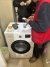 威力（WEILI）滚筒洗衣机 10KG全自动 变频一级 超薄机身 15分钟快洗 以旧换新送装一体XQG100-1016DPX国家补贴 实拍图