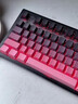 腹灵mk870pro黑莓侧刻机械键盘蓝牙有线无线客制化电脑游戏静音办公 【三模】黑曜石Pro+黑莓侧刻 茶轴 87键 实拍图