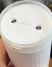 几素桌面加湿器迷你卧室宿舍床头家用空气加湿器车载加湿器无线usb充电便携纯净加湿送女男友生日礼物 白色电池款【4根滤芯+双倍健康加湿】 实拍图
