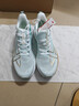 特步两千公里三代跑鞋男子运动鞋网面透气轻便减震耐磨体考男跑步鞋 经典白/淡果绿/水鸭青 41.5 (260mm) 新法码42（男） 实拍图