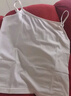 红豆（Hodo）女士吊带内衣棉质莫代尔纯色圆领修身夏季运动内搭背心打底衫 白色 L (165) 实拍图