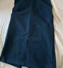 优衣库女装快干休闲窄身长裙/半身裙裙子485599 69 藏青色 M 实拍图