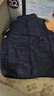 鸭鸭冬装羽绒马甲男轻薄款修身短款保暖运动冬季防寒外套KX 藏青 2XL /185 实拍图