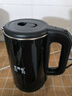 万利达烧水壶热水壶电热水壶不锈钢胆一体全自动恒温大容量家用快速壶开水壶双层防烫便携式电水壶 2L 亮黑（加厚智能保温款） 实拍图