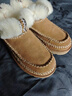 UGG秋季女士经典舒适厚底毛拖包头休闲懒人毛毛鞋勃肯鞋 1122550 CHE|栗色 38 实拍图
