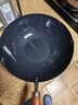 京东京造炒锅 铁锅炒菜无涂层电磁炉燃气灶平底进口极铁【日式窒化】30cm 实拍图