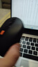 联想（Lenovo）无线蓝牙双模充电鼠标 蓝牙5.0/3.0 便携办公鼠标人体工学设计 Howard理性黑充电版 实拍图
