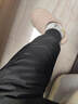 浪莎羽绒裤女外穿冬季加绒白鸭绒裤女士束脚防风棉裤加厚保暖裤黑色 实拍图