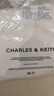 CHARLES&KEITH鳄鱼纹凯莉包手提斜挎婚包包女包生日礼物新年礼物CK2-50270880-1 Black黑色 S 实拍图