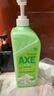 斧头牌（AXE）花茶护肤洗洁精1.18kg*3瓶家庭装茉莉茶香不伤手 实拍图