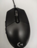罗技（G）G102第二代游戏鼠标 RGB流光灯效鼠标 轻量化  游戏级8000DPI传感器 黑色 200-8000DPI 实拍图