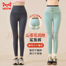 猫人加绒鲨鱼裤女秋冬加厚2025新款高腰收腹山茶花润肤外穿瑜伽打底裤 实拍图