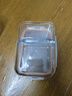 乐扣乐扣（LOCK&LOCK）玻璃饭盒微波炉水果保鲜盒便当盒2分隔LLG429C_630ml 实拍图