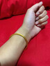 芯奢古法传承卷草纹手镯女士越南仿沙金实心结婚假三金情人节生日礼物 卷草纹传承手镯56 （90-100斤） 实拍图