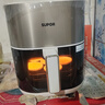 苏泊尔（SUPOR）空气炸锅双热源不用翻面 家用多功能全自动一体机 6L可视 蒸汽嫩炸智能触控电炸锅KD60D872 实拍图