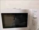 美的微波炉家用快捷小型 700W 容量20L 360°均匀加热 旋钮操控 易清洁 M1-L213B 经典款 实拍图