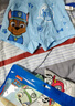 汪汪队立大功（PAW PATROL）儿童内裤男童四角裤宝宝短裤小孩棉质平角裤4条装PA1811 130 实拍图