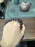 原木匠正宗小叶紫檀木手串男士高端佛珠手链女款108颗文玩手串爆满金星 满金星12mm*17颗[高级礼盒] 实拍图